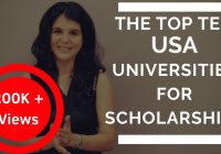 Top Universities For Scholarship In USA